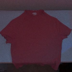 Pinkish crop top